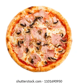 Prosciutto e funghi